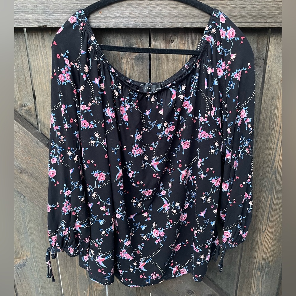 Love and Legend boho style top.